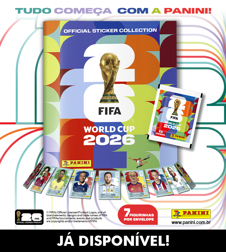 Tudo começa com a Panini - FIFA World Cup 2026
